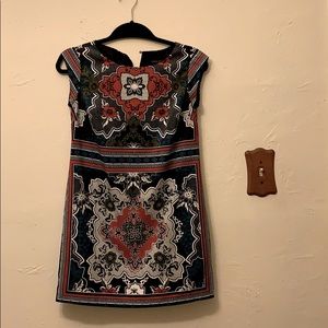 Banana Republic floral sheath dress size 00P